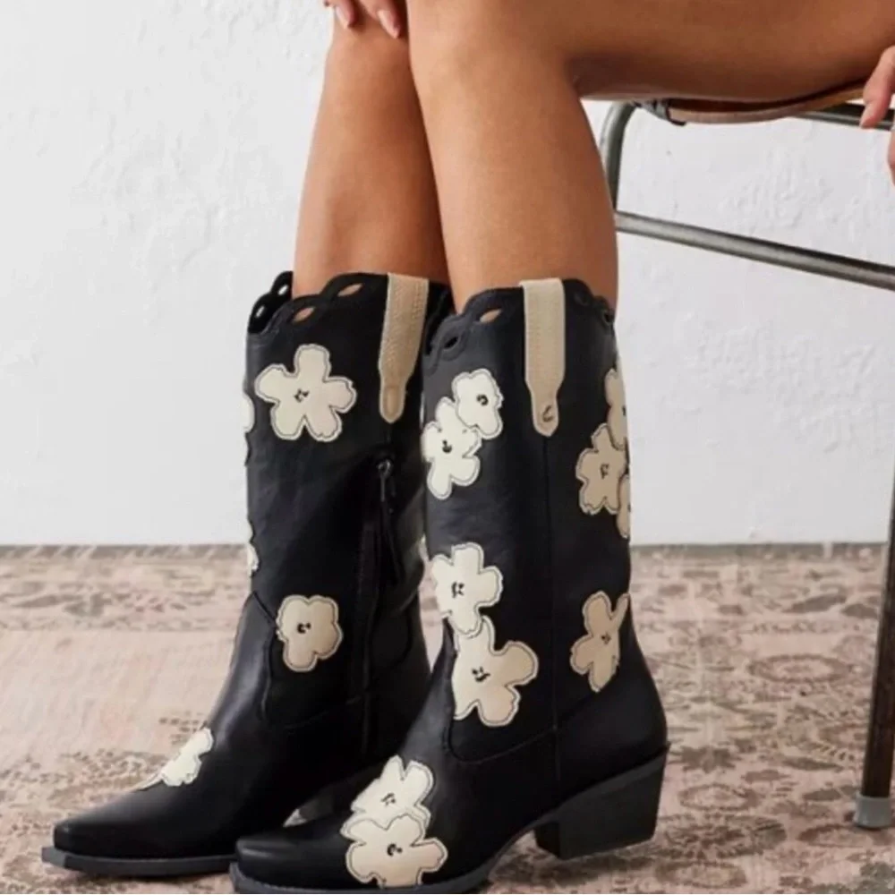 Circus NY by Sam Edelman Jill Western Boots - Picture 2 of 7